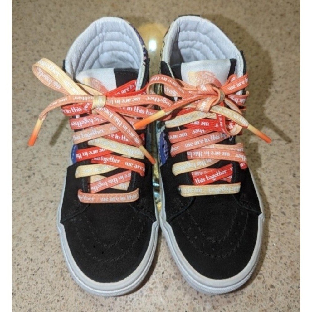 Vans x Cultivate Care Sk8-Hi Kids 11.5 Sneakers Rare Multicolor